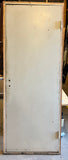 Slät dörr med karm 81x210