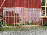 Spröjsade fönsterbågar 4st