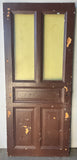 Glasat dörrblad 90x210 5-sp