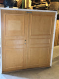 Dubbeldörr med karm 197x209,5