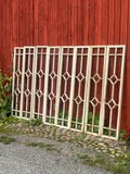 Glasveranda Pardörr + 8 fönsterbågar
