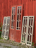 Glasveranda Pardörr + 8 fönsterbågar