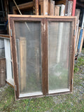 Fönster med karm 100x130