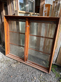 Fönster med karm 148x128