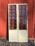 Spröjsad Pardörr 115x234