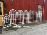 7 st välvda fönsterbågar