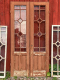 Glasveranda Pardörr + 8 fönsterbågar