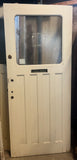 Dörrblad med glas 90x208,5