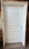 Spegeldörr med karm 114x222 3-sp
