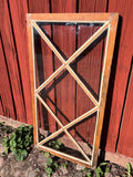 Fönsterbåge med krysspröjs 51,5x99,5