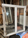 Fönster med karm 127x147