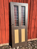 Glasad spegeldörr 69x175